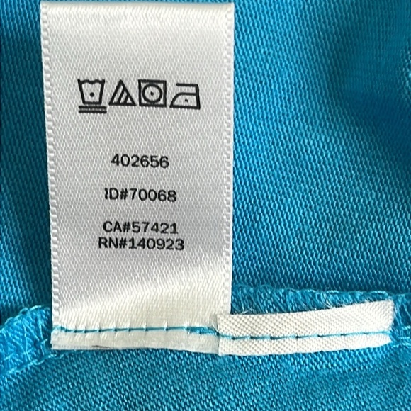 Lou & Grey Vibrant Blue Crisscross straps back maxi/ midi dress, size small - Picture 6 of 13